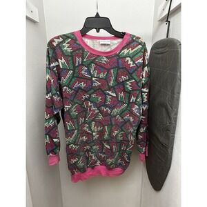 Vintage 80s Retro Skiwear Sweater One Size Dandelion